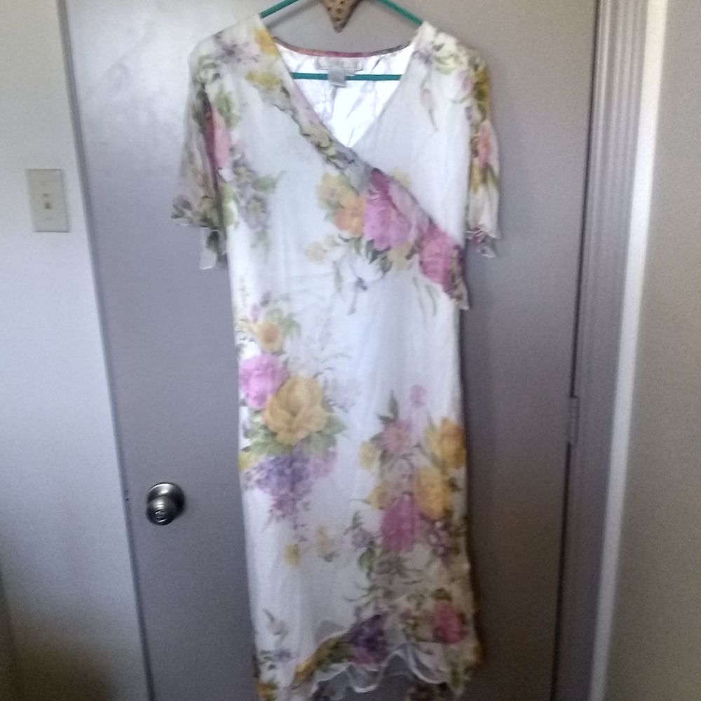 Allison Woods floral dress
